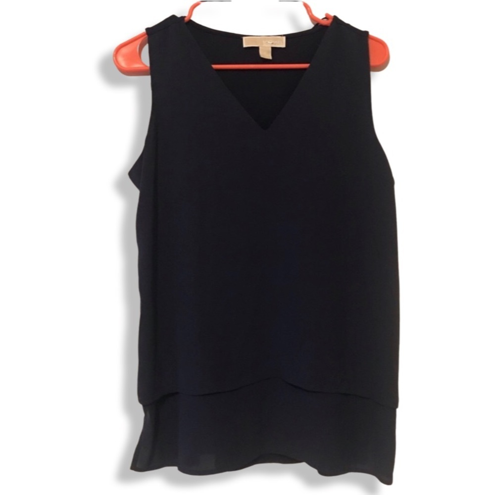 Michael Kors Navy Blue Blouse